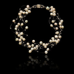 Pearl and Crystal Choker