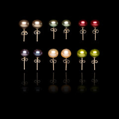 Pearl Stud Earrings